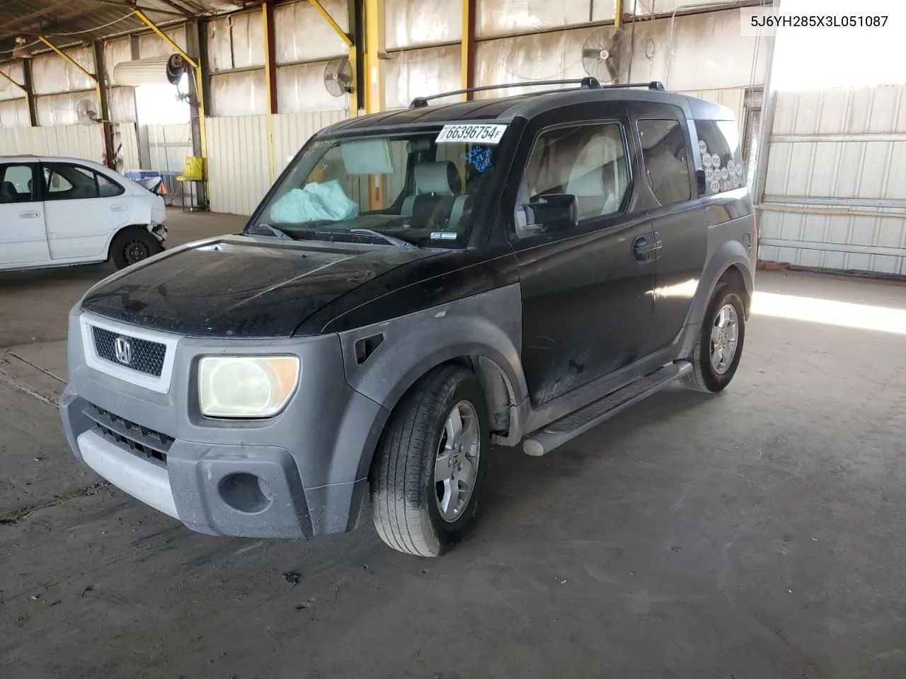 2003 Honda Element Ex VIN: 5J6YH285X3L051087 Lot: 66396754