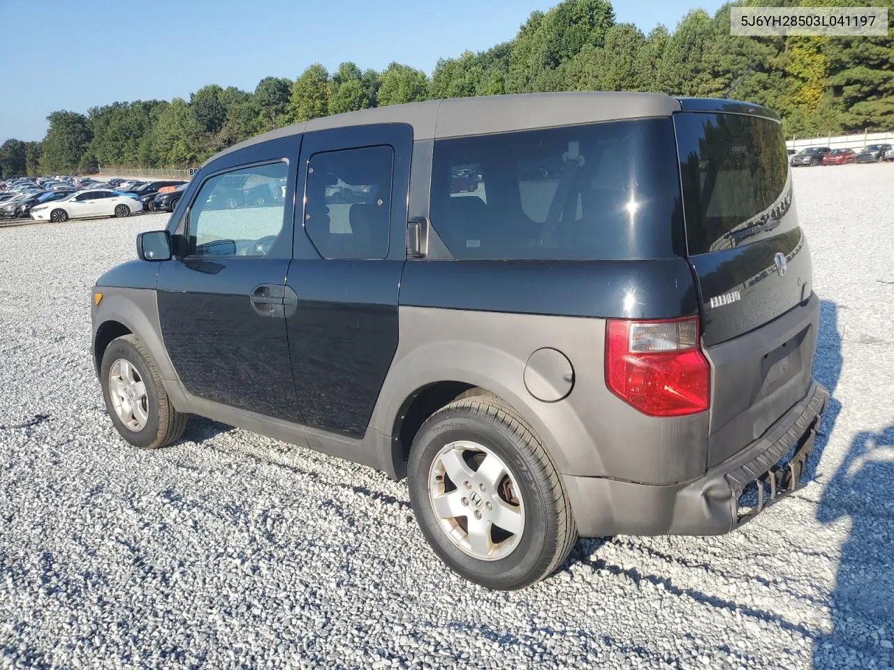 2003 Honda Element Ex VIN: 5J6YH28503L041197 Lot: 68505774