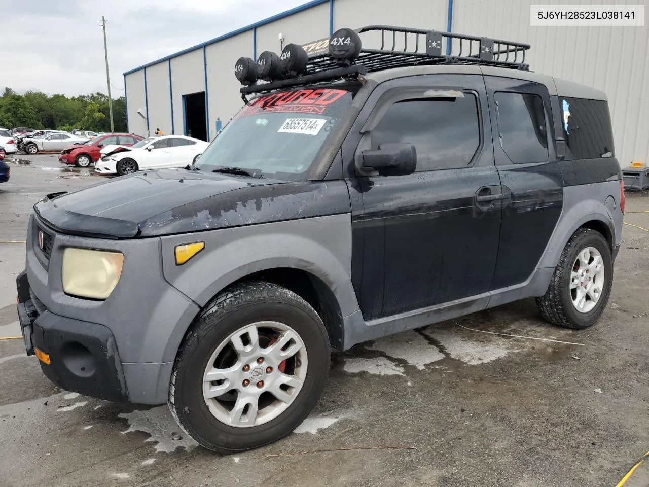 2003 Honda Element Ex VIN: 5J6YH28523L038141 Lot: 68557514