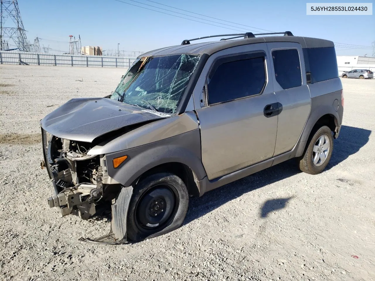 2003 Honda Element Ex VIN: 5J6YH28553L024430 Lot: 68879454