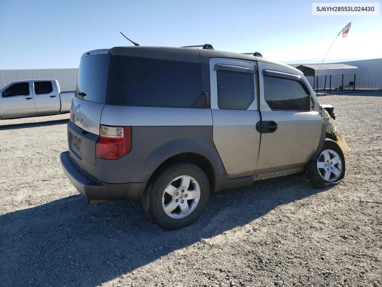 2003 Honda Element Ex VIN: 5J6YH28553L024430 Lot: 68879454