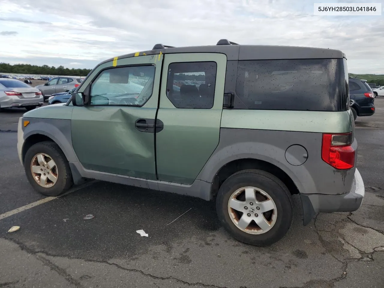 2003 Honda Element Ex VIN: 5J6YH28503L041846 Lot: 69479324