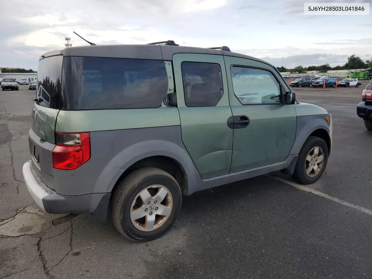 2003 Honda Element Ex VIN: 5J6YH28503L041846 Lot: 69479324