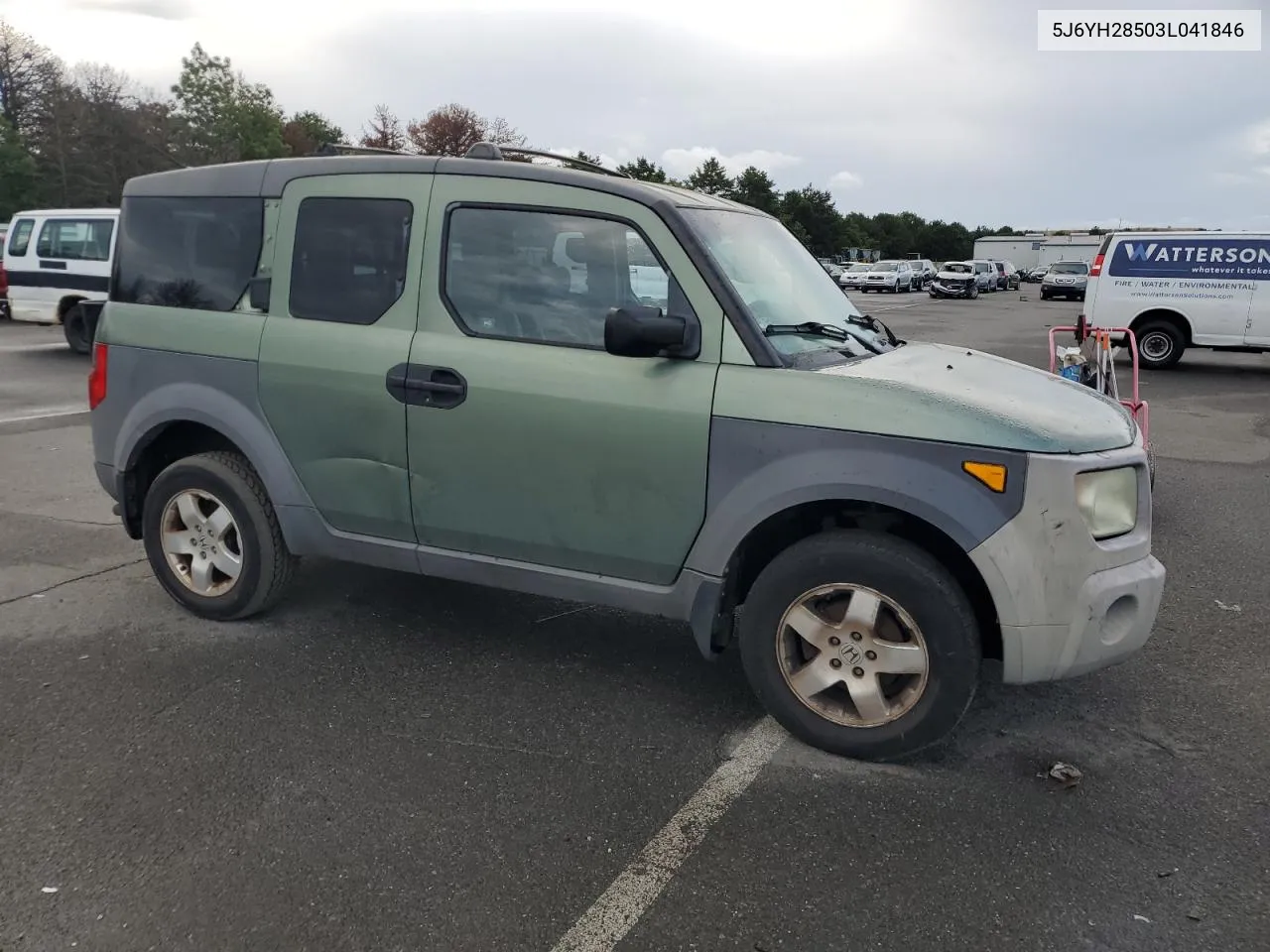 2003 Honda Element Ex VIN: 5J6YH28503L041846 Lot: 69479324