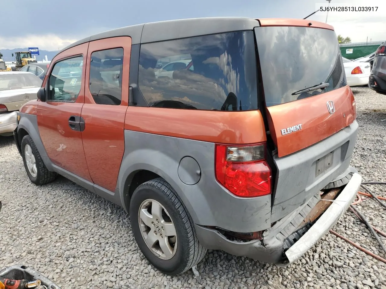 2003 Honda Element Ex VIN: 5J6YH28513L033917 Lot: 70243064