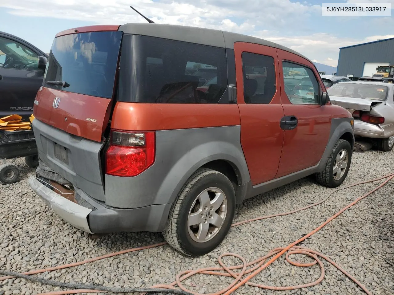 2003 Honda Element Ex VIN: 5J6YH28513L033917 Lot: 70243064