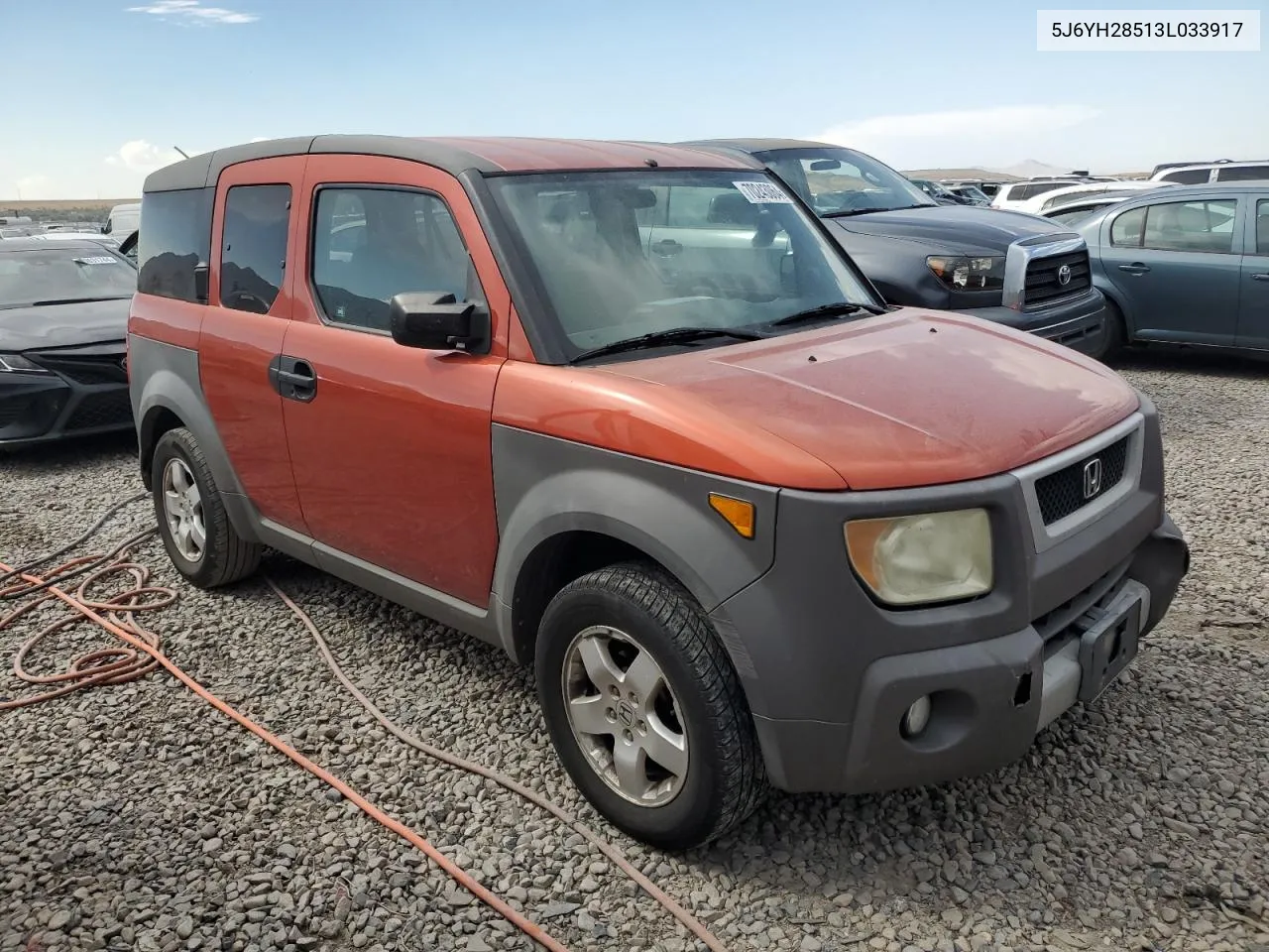 2003 Honda Element Ex VIN: 5J6YH28513L033917 Lot: 70243064