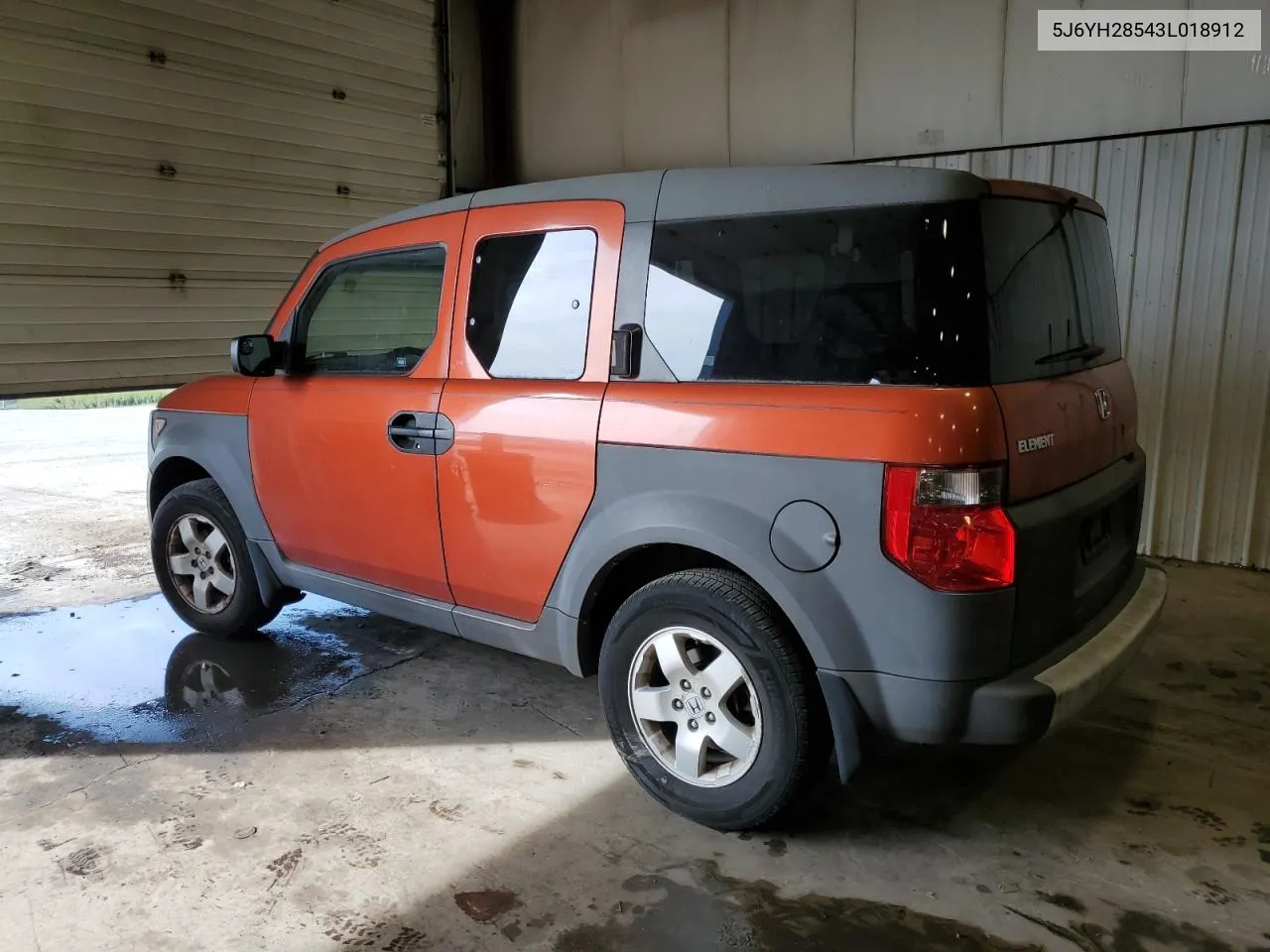 2003 Honda Element Ex VIN: 5J6YH28543L018912 Lot: 71957594