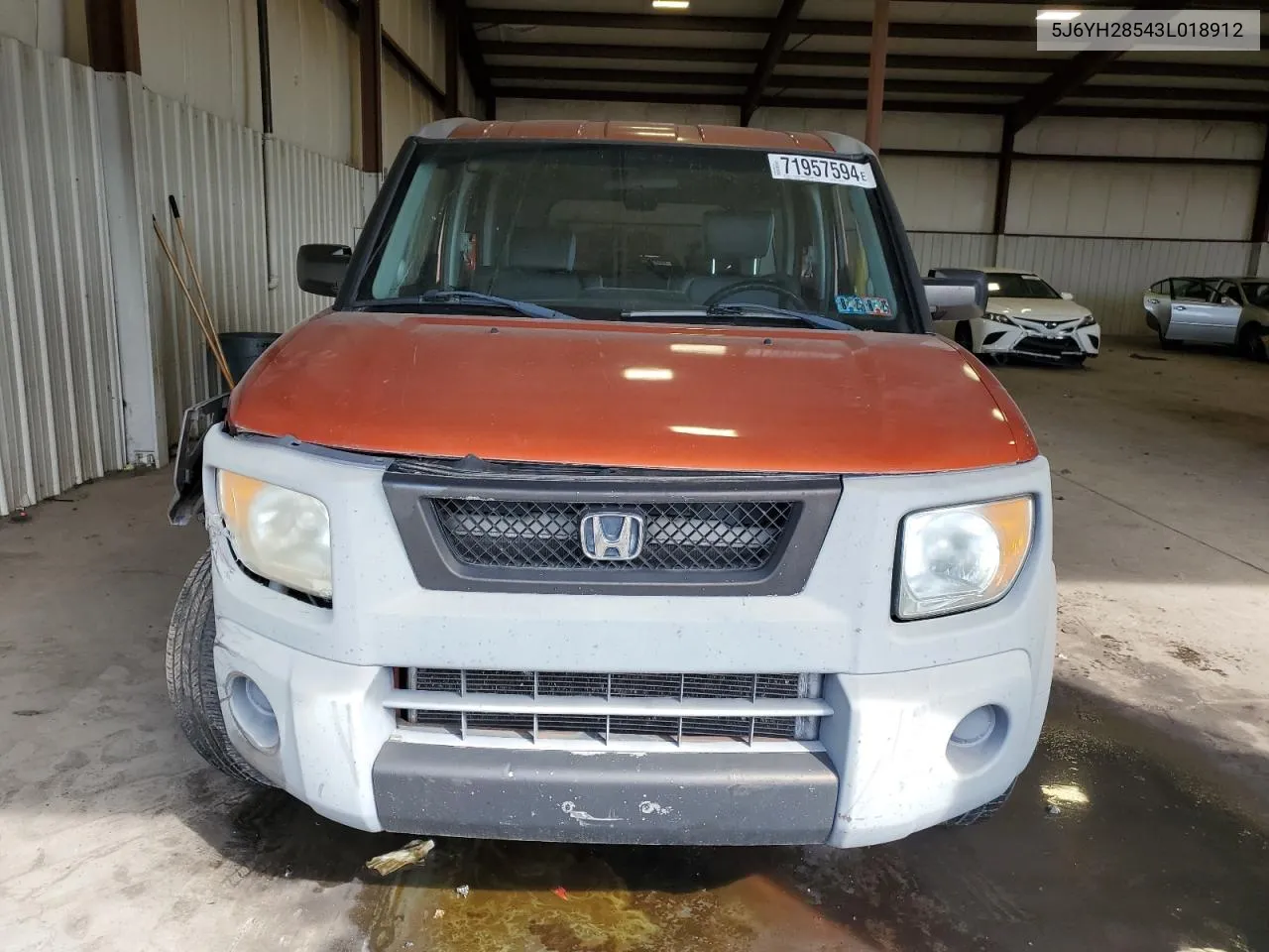 2003 Honda Element Ex VIN: 5J6YH28543L018912 Lot: 71957594