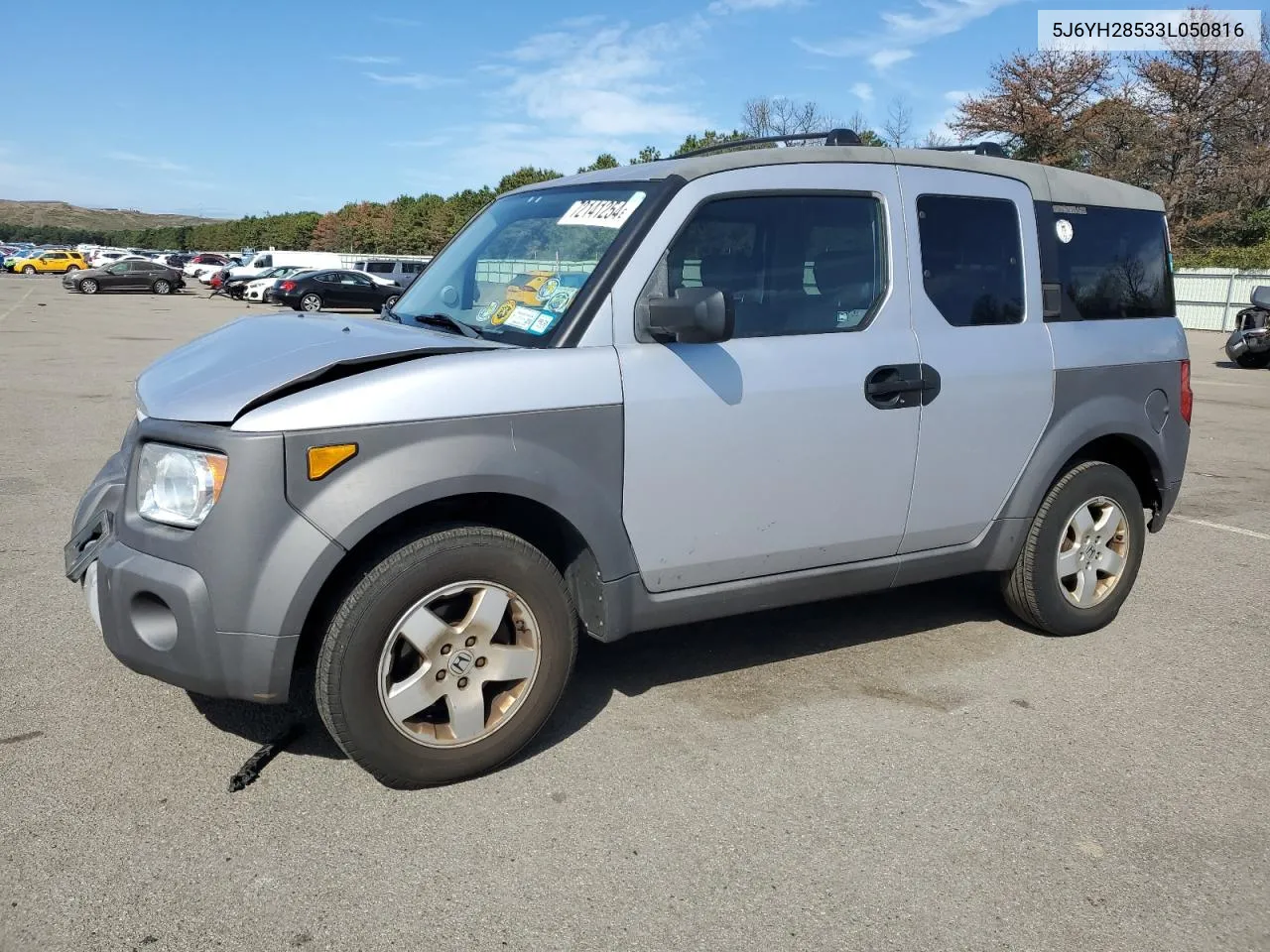 2003 Honda Element Ex VIN: 5J6YH28533L050816 Lot: 72141254