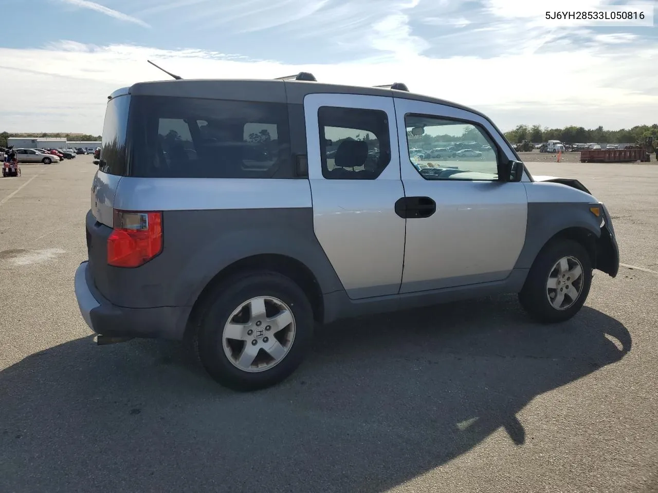 2003 Honda Element Ex VIN: 5J6YH28533L050816 Lot: 72141254