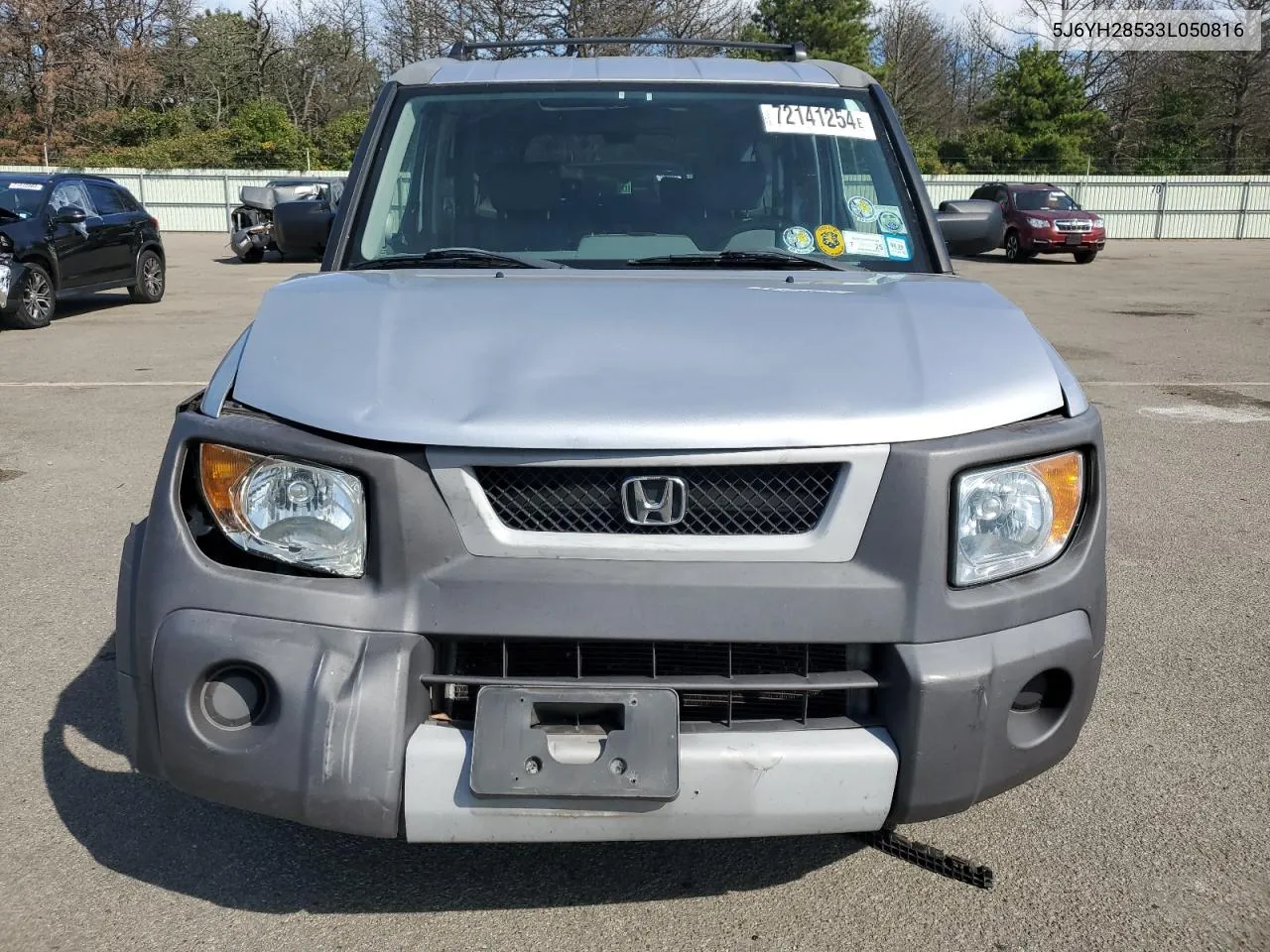 2003 Honda Element Ex VIN: 5J6YH28533L050816 Lot: 72141254