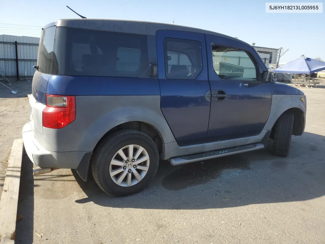 2003 Honda Element Dx VIN: 5J6YH18213L005955 Lot: 72176444