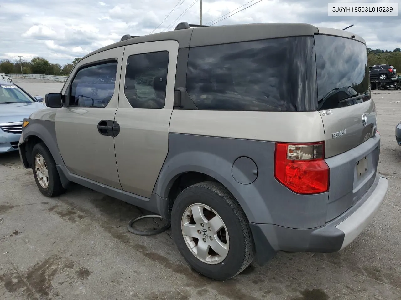 2003 Honda Element Ex VIN: 5J6YH18503L015239 Lot: 72209404