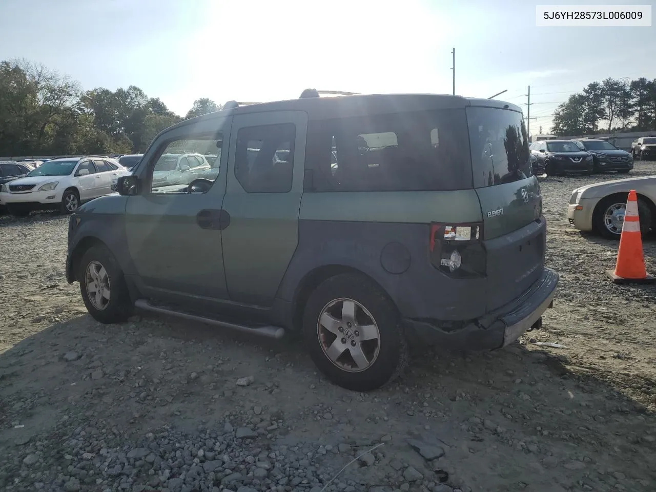 2003 Honda Element Ex VIN: 5J6YH28573L006009 Lot: 72993694