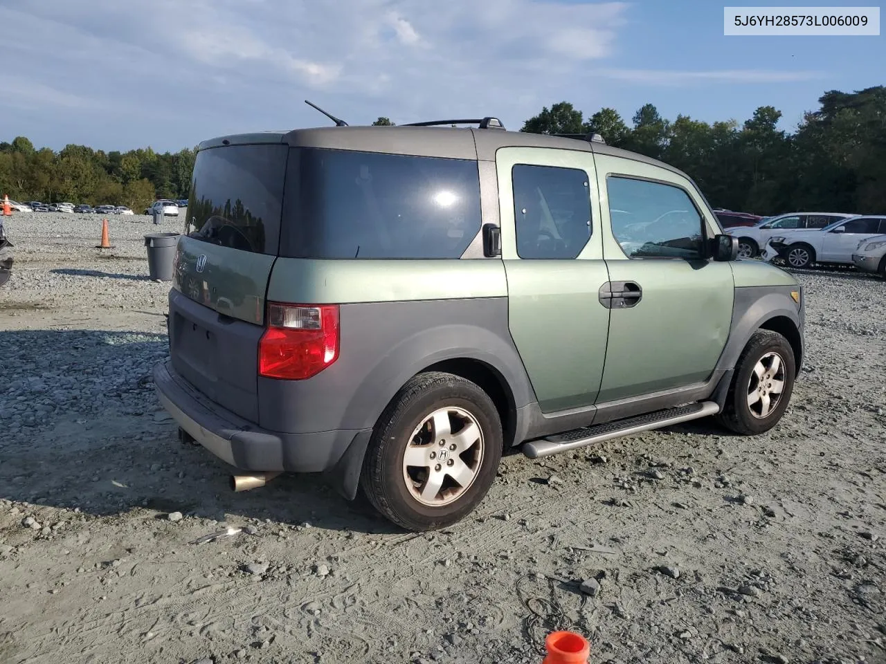 2003 Honda Element Ex VIN: 5J6YH28573L006009 Lot: 72993694