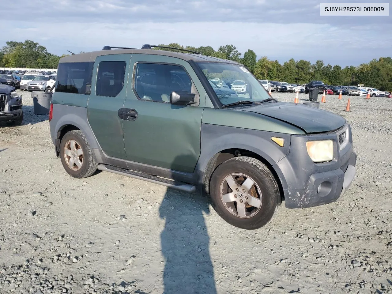 2003 Honda Element Ex VIN: 5J6YH28573L006009 Lot: 72993694