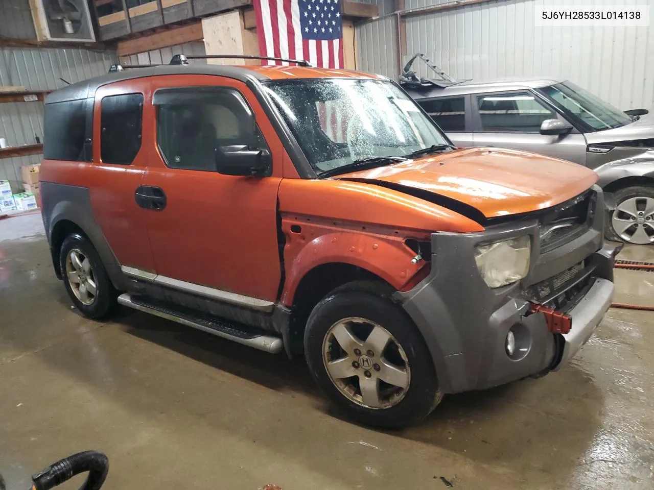 2003 Honda Element Ex VIN: 5J6YH28533L014138 Lot: 73519334