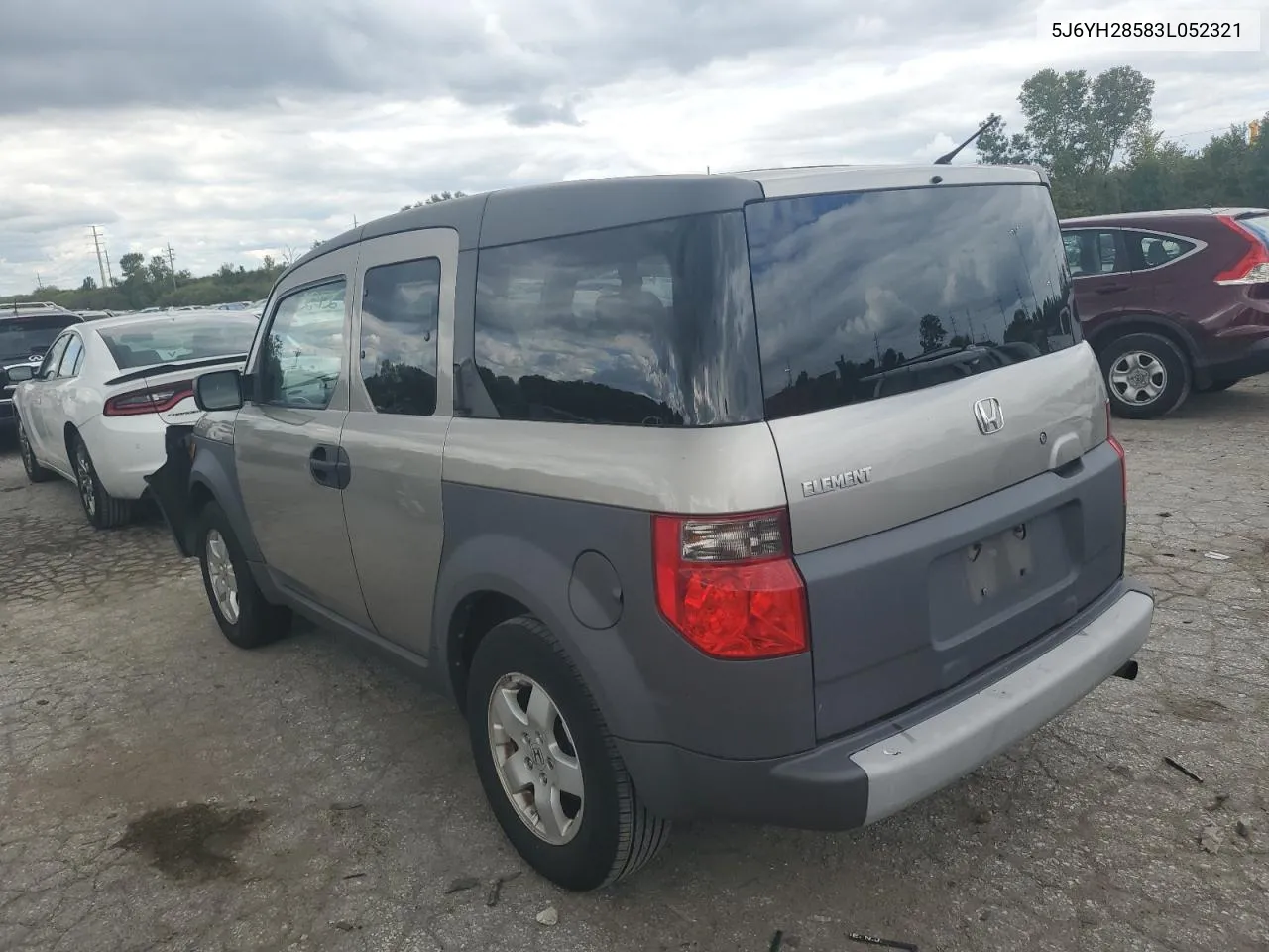 5J6YH28583L052321 2003 Honda Element Ex