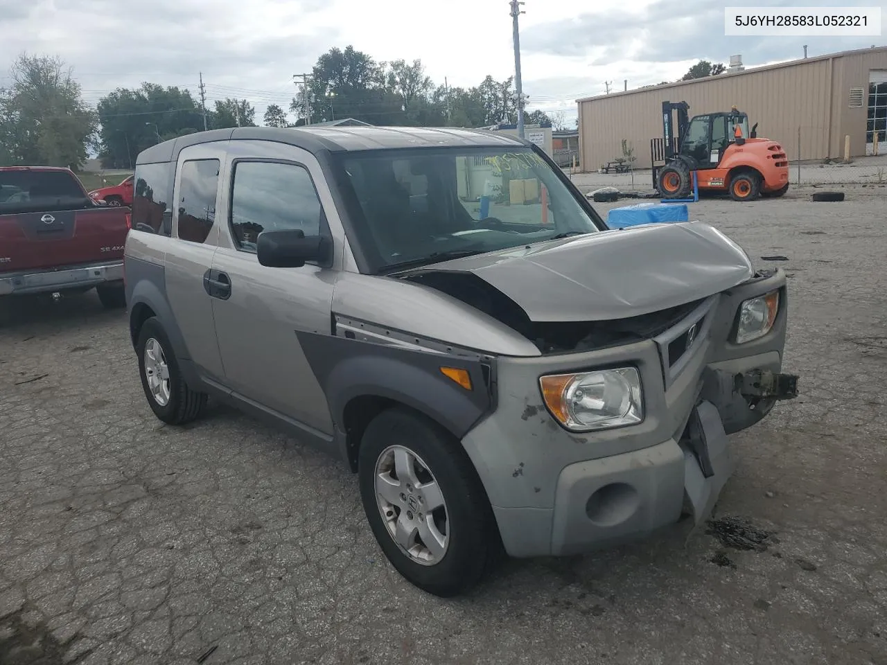 2003 Honda Element Ex VIN: 5J6YH28583L052321 Lot: 73527284