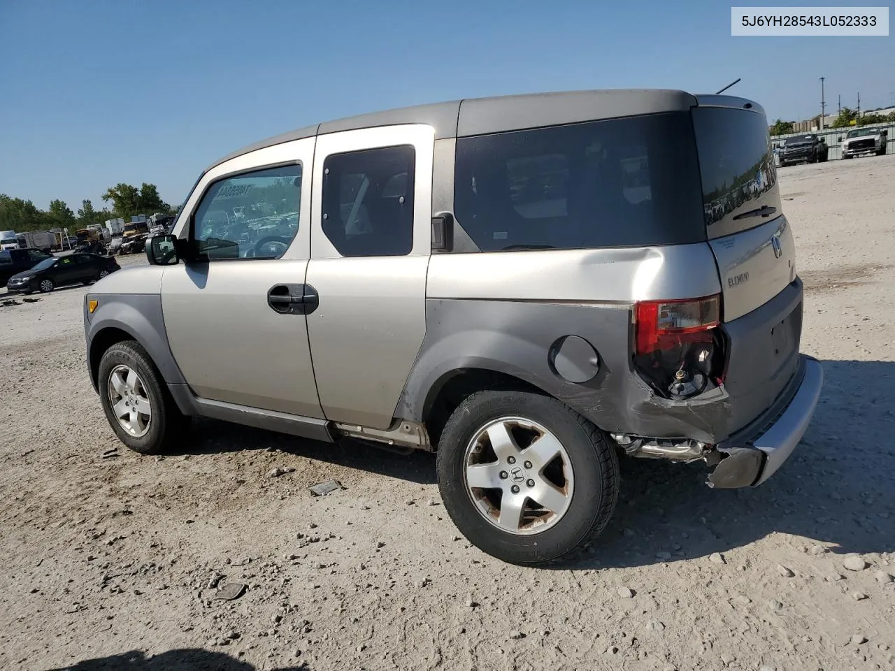 2003 Honda Element Ex VIN: 5J6YH28543L052333 Lot: 74055344