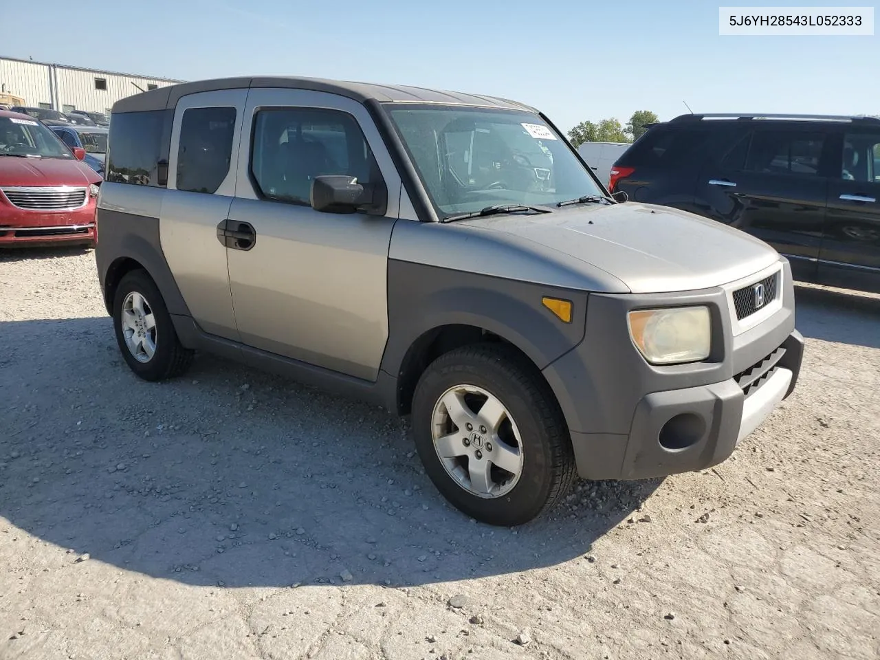 2003 Honda Element Ex VIN: 5J6YH28543L052333 Lot: 74055344