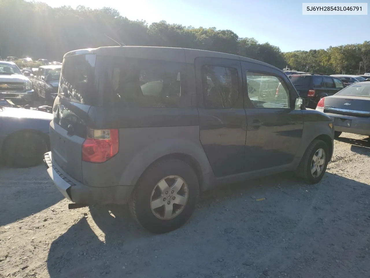 5J6YH28543L046791 2003 Honda Element Ex