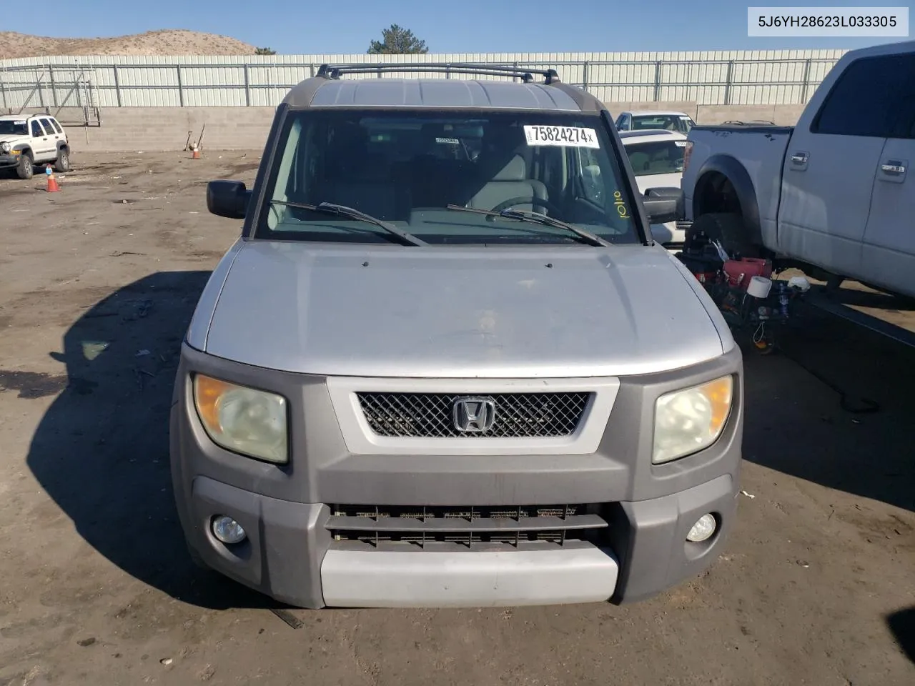 2003 Honda Element Ex VIN: 5J6YH28623L033305 Lot: 75824274