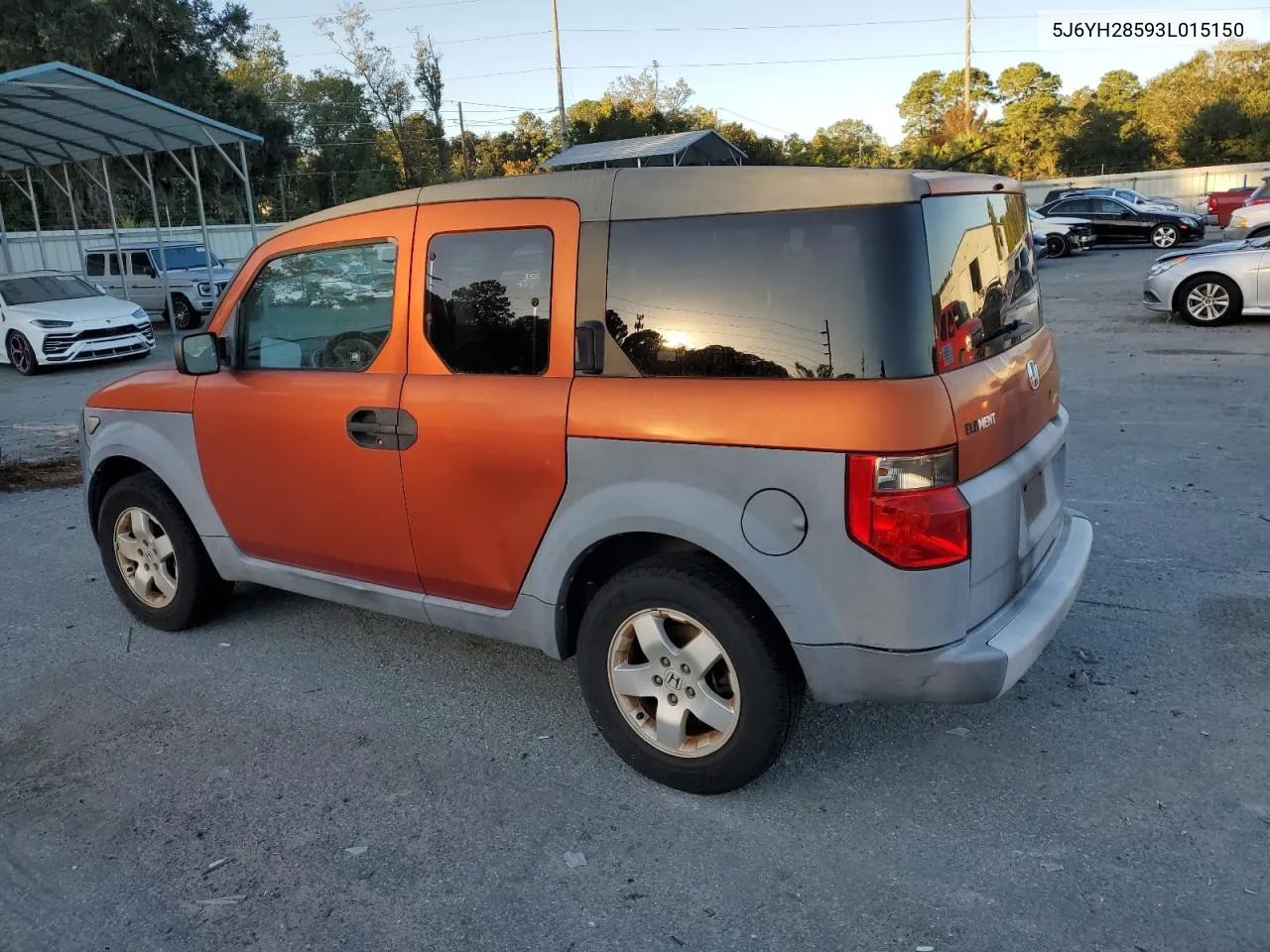 2003 Honda Element Ex VIN: 5J6YH28593L015150 Lot: 76379464