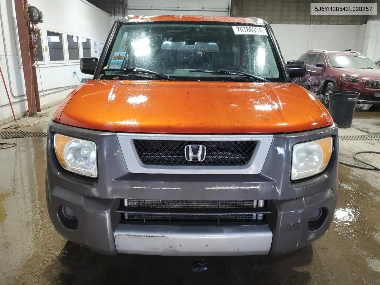 2003 Honda Element Ex VIN: 5J6YH28543L028257 Lot: 76786934