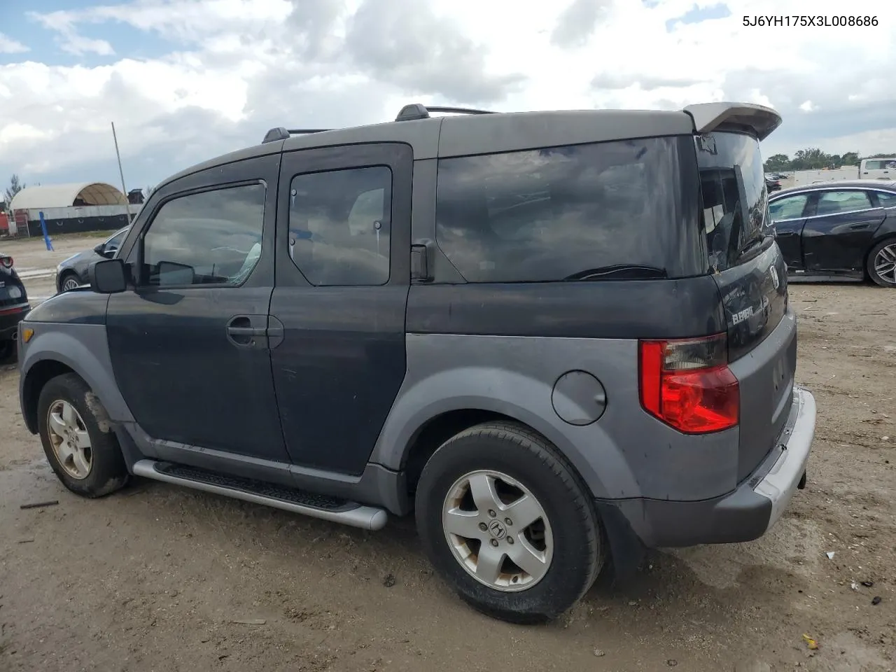 2003 Honda Element Ex VIN: 5J6YH175X3L008686 Lot: 77346254