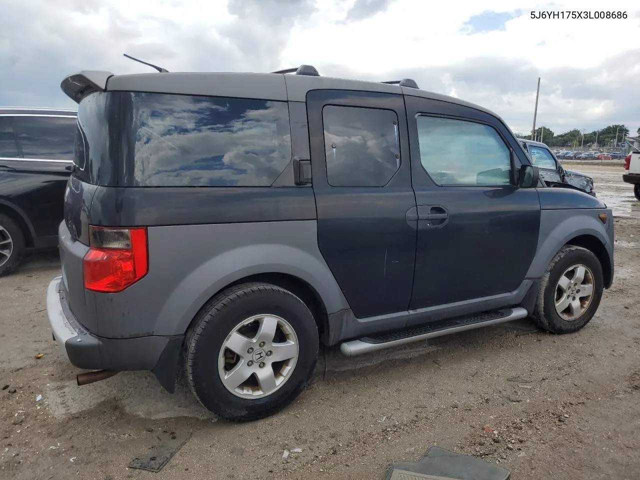 2003 Honda Element Ex VIN: 5J6YH175X3L008686 Lot: 77346254