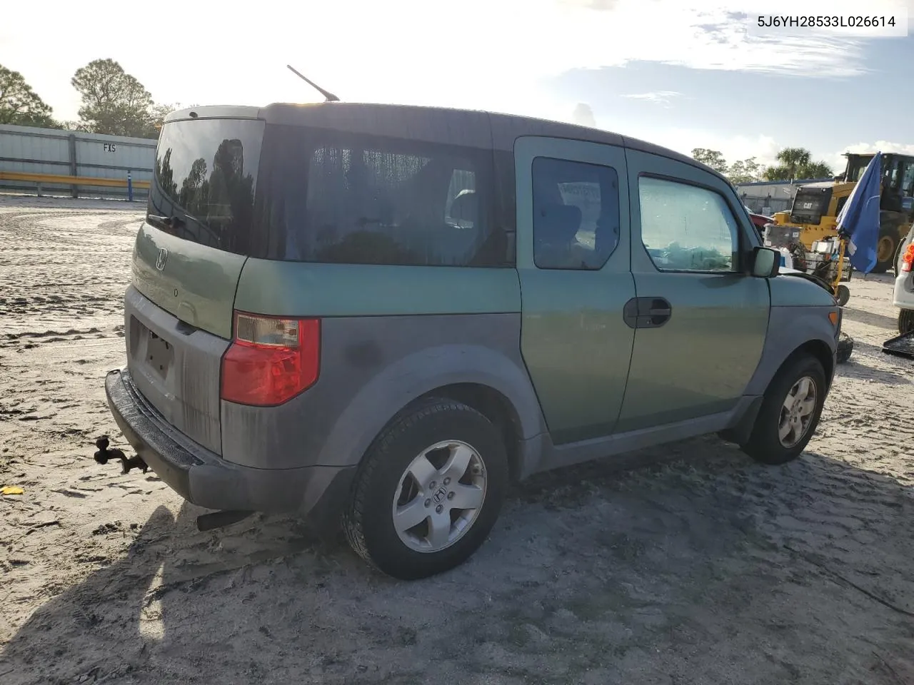 2003 Honda Element Ex VIN: 5J6YH28533L026614 Lot: 77372594