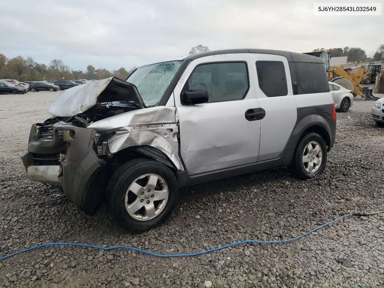 2003 Honda Element Ex VIN: 5J6YH28543L032549 Lot: 77437114