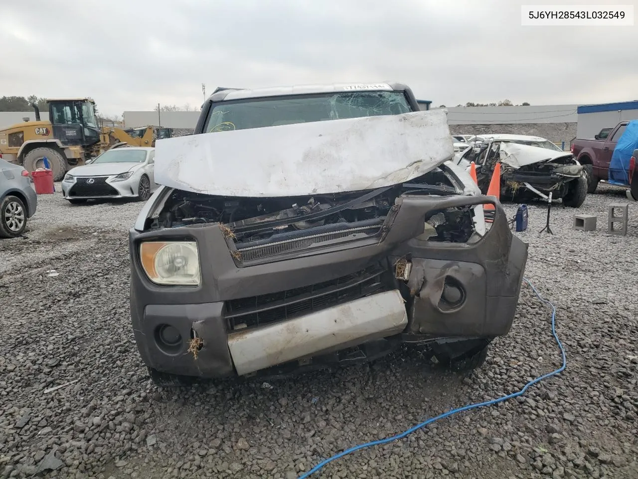 2003 Honda Element Ex VIN: 5J6YH28543L032549 Lot: 77437114