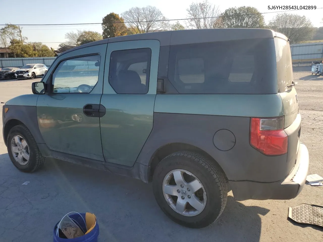 2003 Honda Element Ex VIN: 5J6YH28543L042899 Lot: 77452924