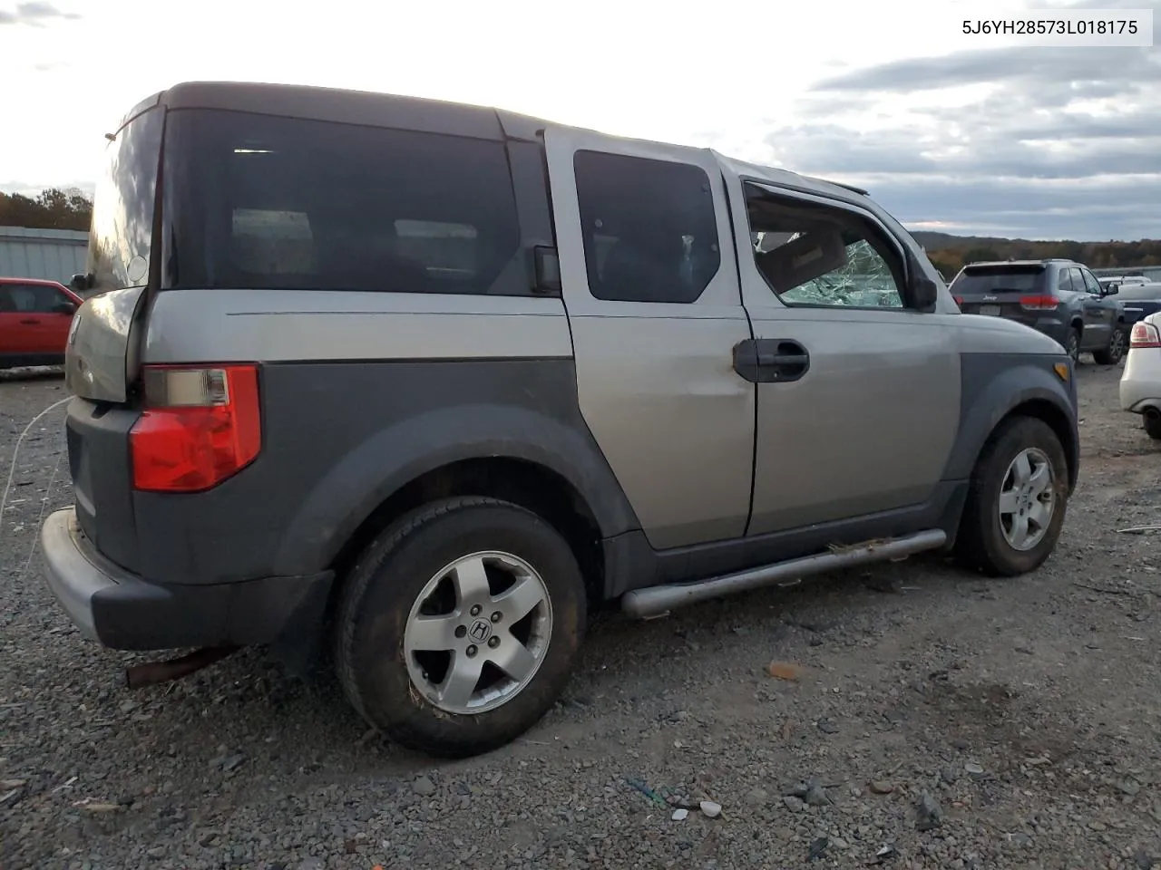 2003 Honda Element Ex VIN: 5J6YH28573L018175 Lot: 78378394