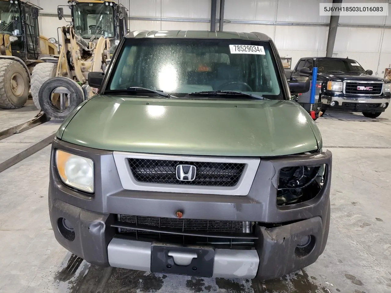 2003 Honda Element Ex VIN: 5J6YH18503L016083 Lot: 78529034