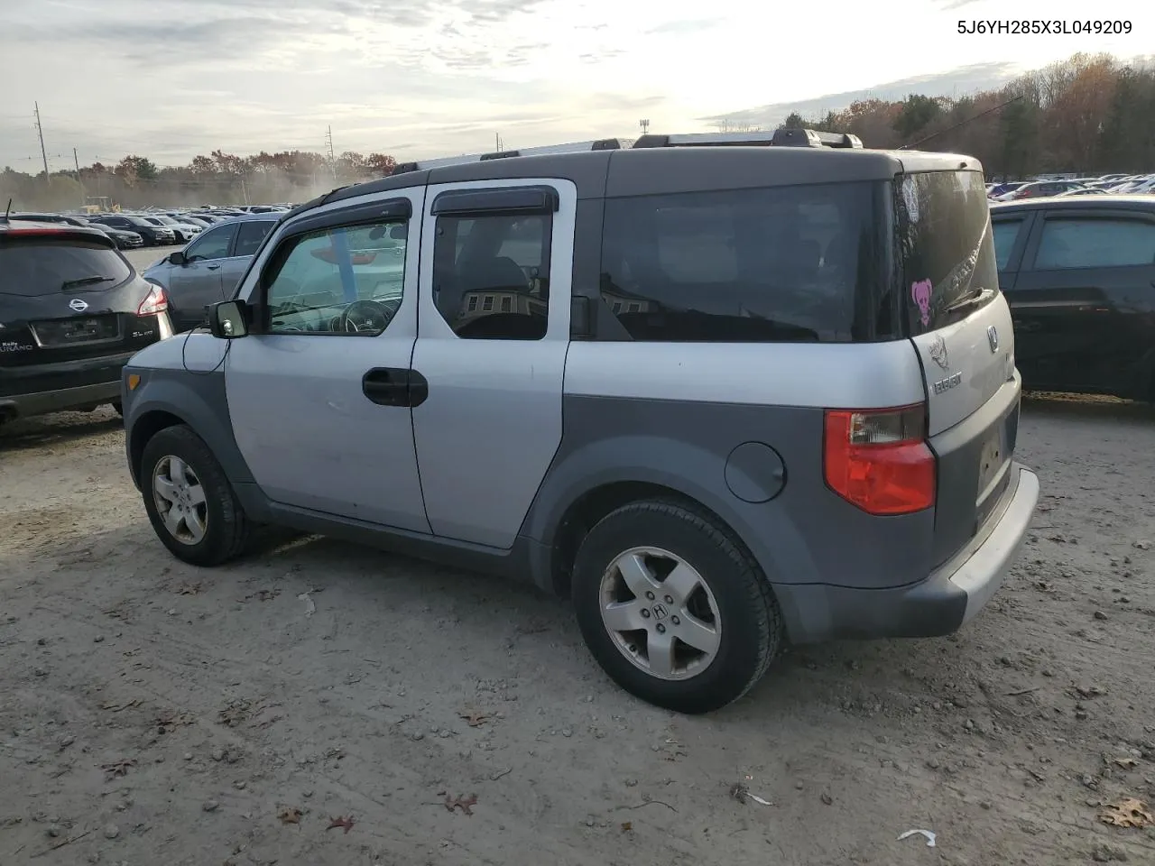 2003 Honda Element Ex VIN: 5J6YH285X3L049209 Lot: 78669134