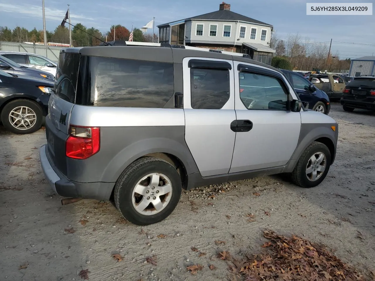 2003 Honda Element Ex VIN: 5J6YH285X3L049209 Lot: 78669134