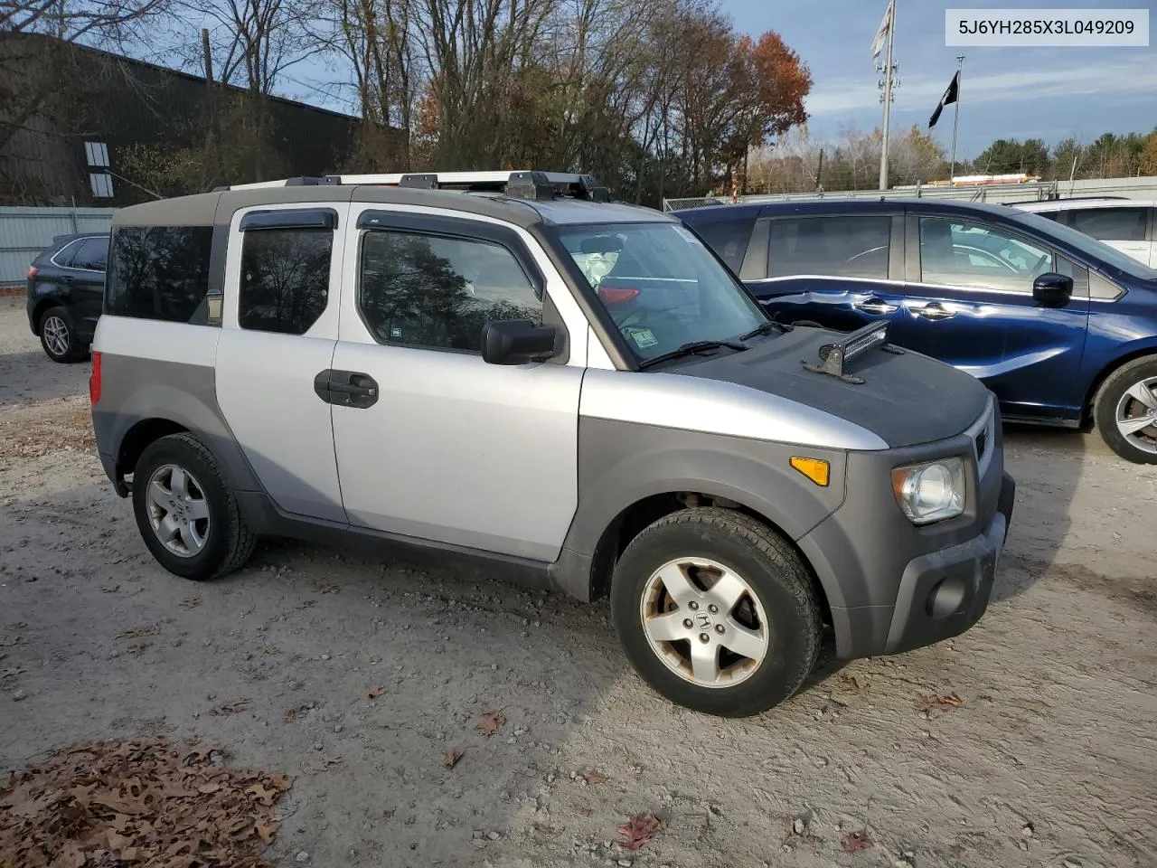 2003 Honda Element Ex VIN: 5J6YH285X3L049209 Lot: 78669134