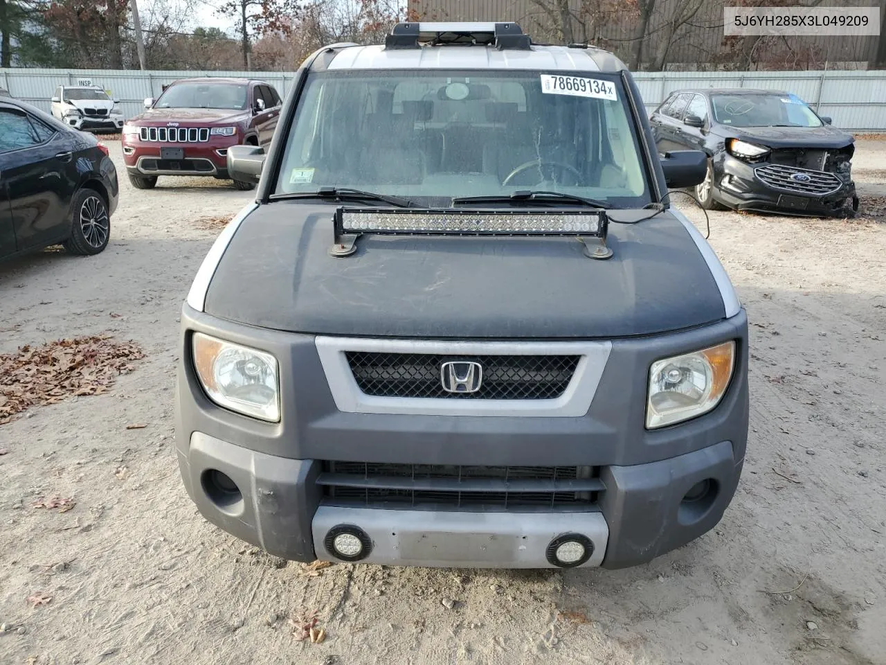 2003 Honda Element Ex VIN: 5J6YH285X3L049209 Lot: 78669134