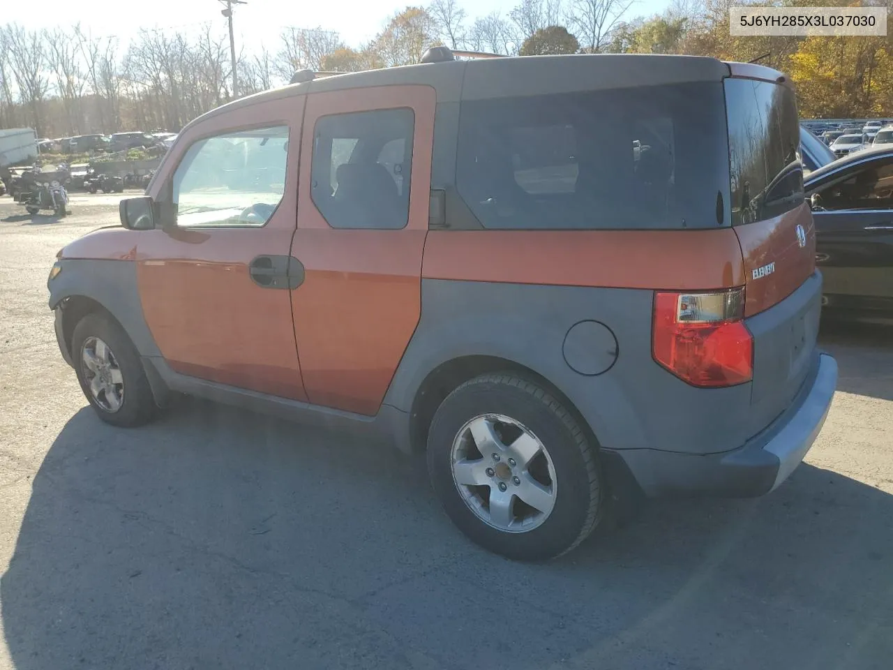 2003 Honda Element Ex VIN: 5J6YH285X3L037030 Lot: 78854984