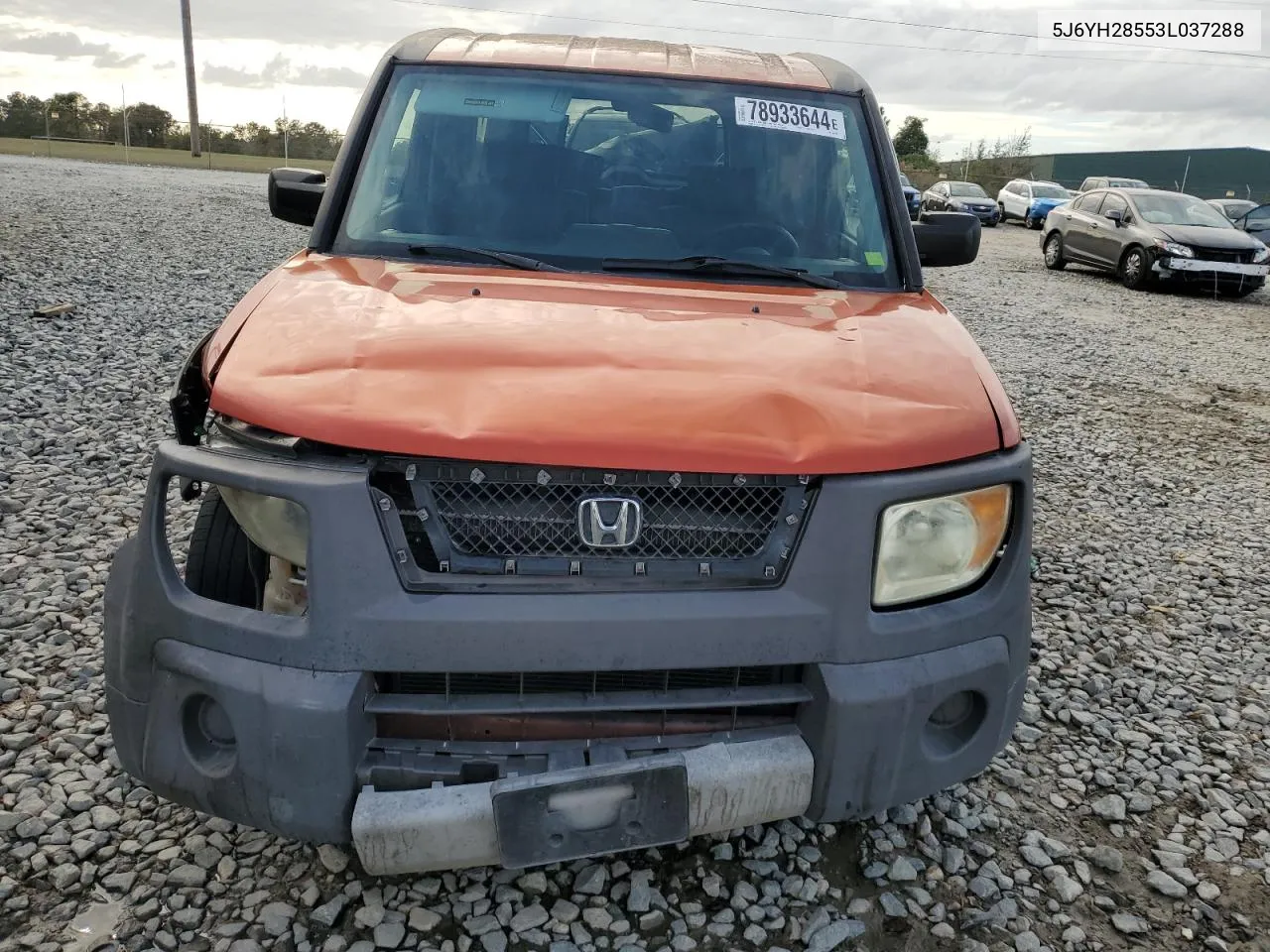 2003 Honda Element Ex VIN: 5J6YH28553L037288 Lot: 78933644