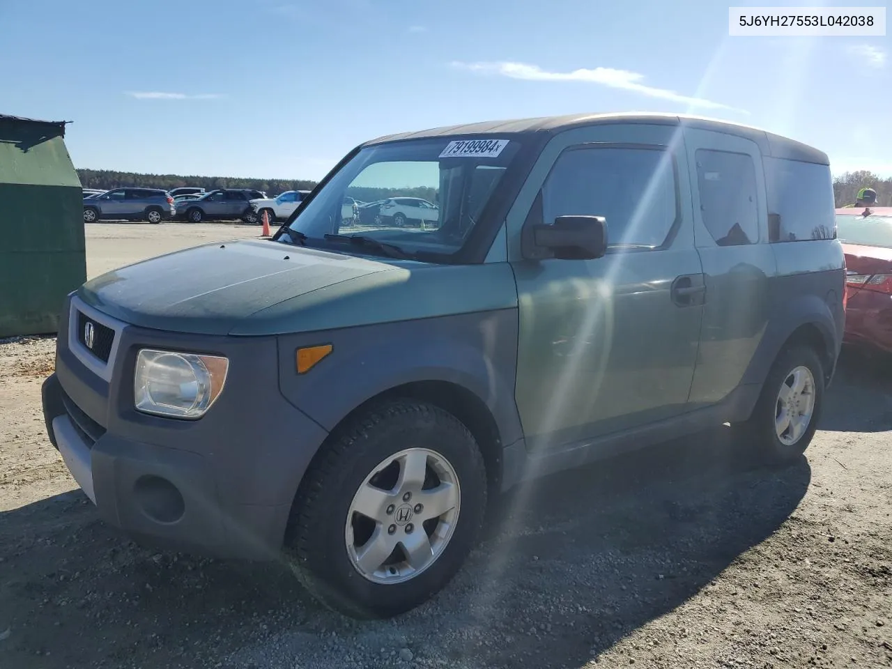 2003 Honda Element Ex VIN: 5J6YH27553L042038 Lot: 79199984