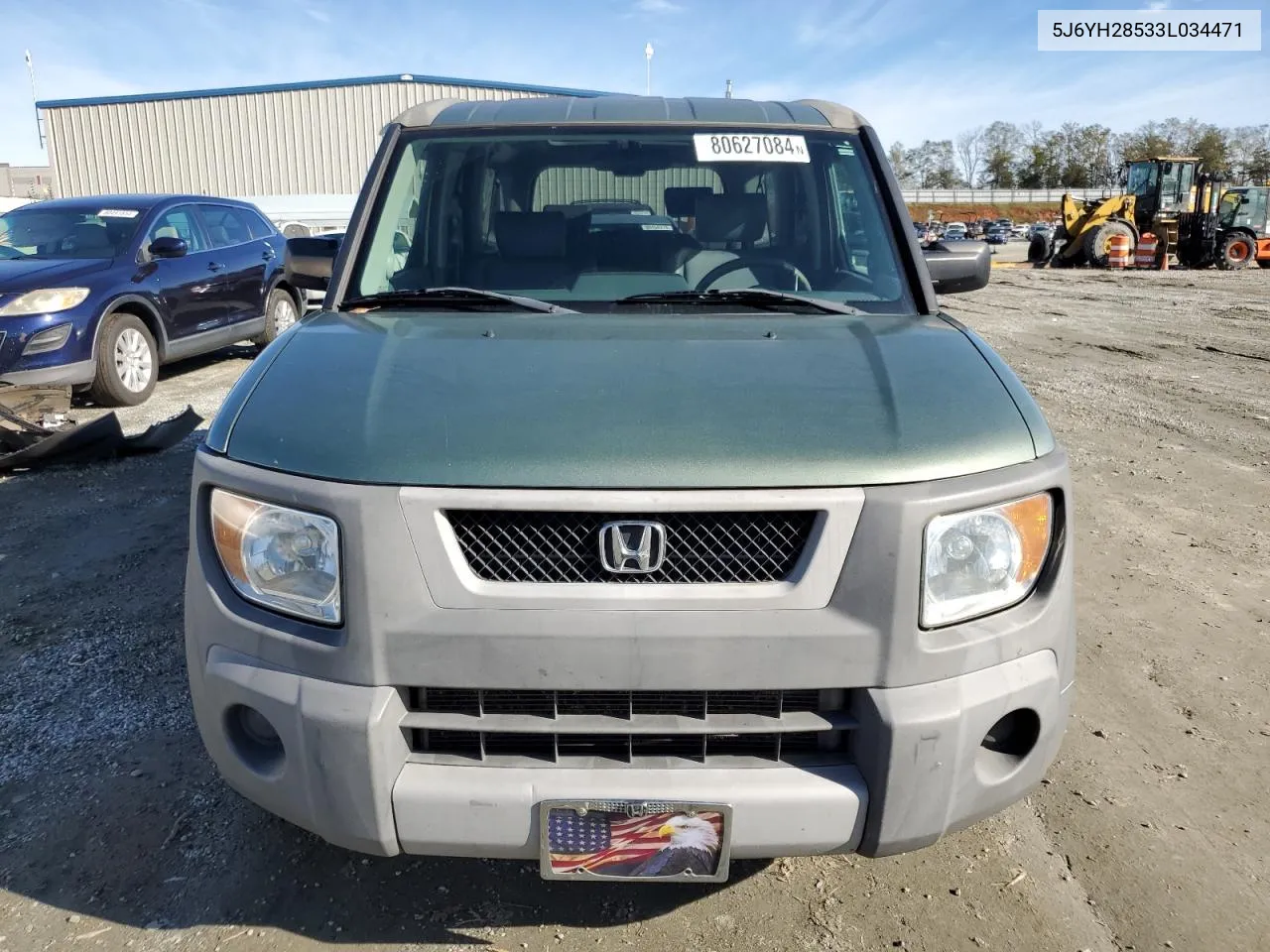 2003 Honda Element Ex VIN: 5J6YH28533L034471 Lot: 80627084