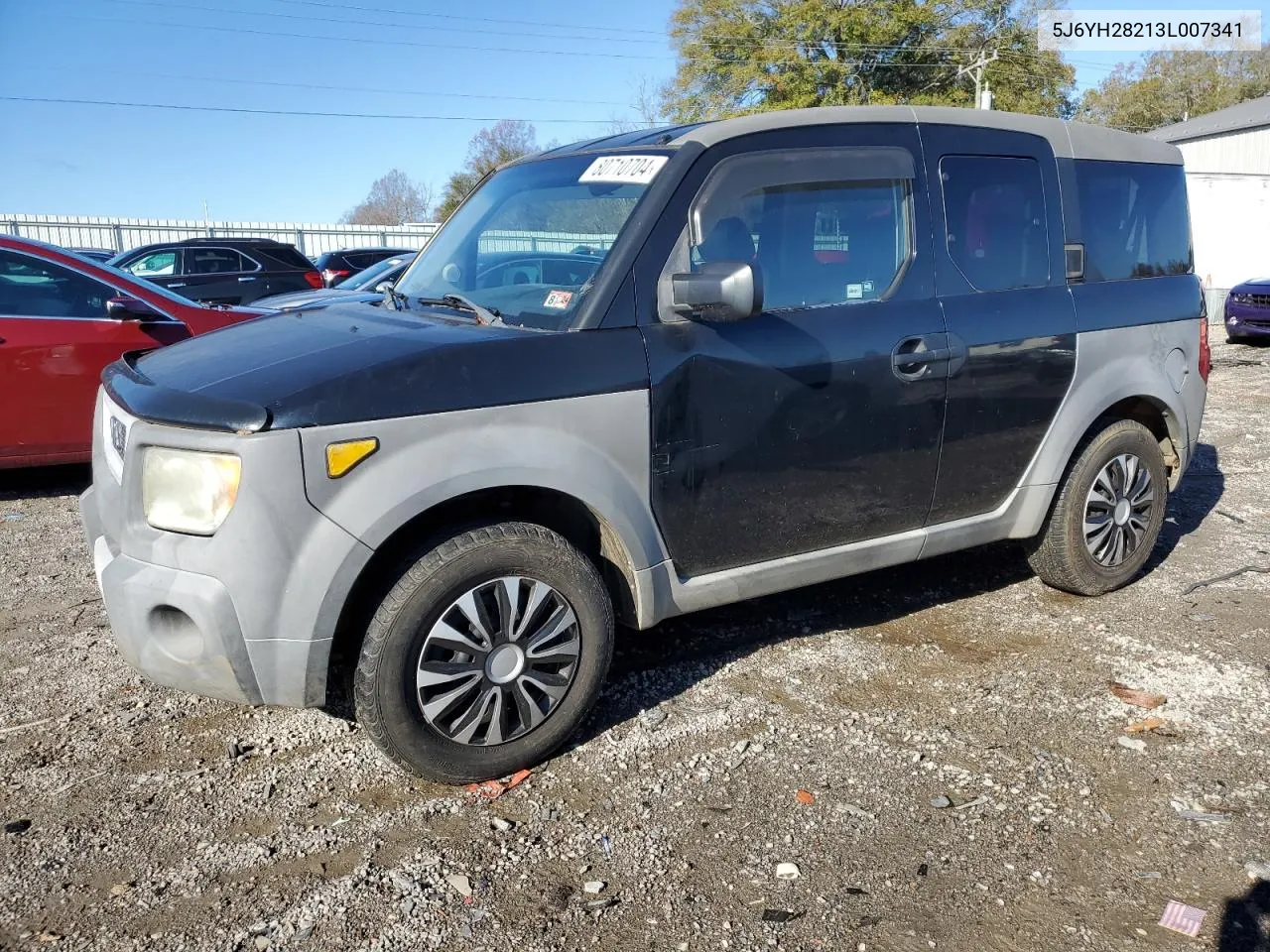 2003 Honda Element Dx VIN: 5J6YH28213L007341 Lot: 80710704