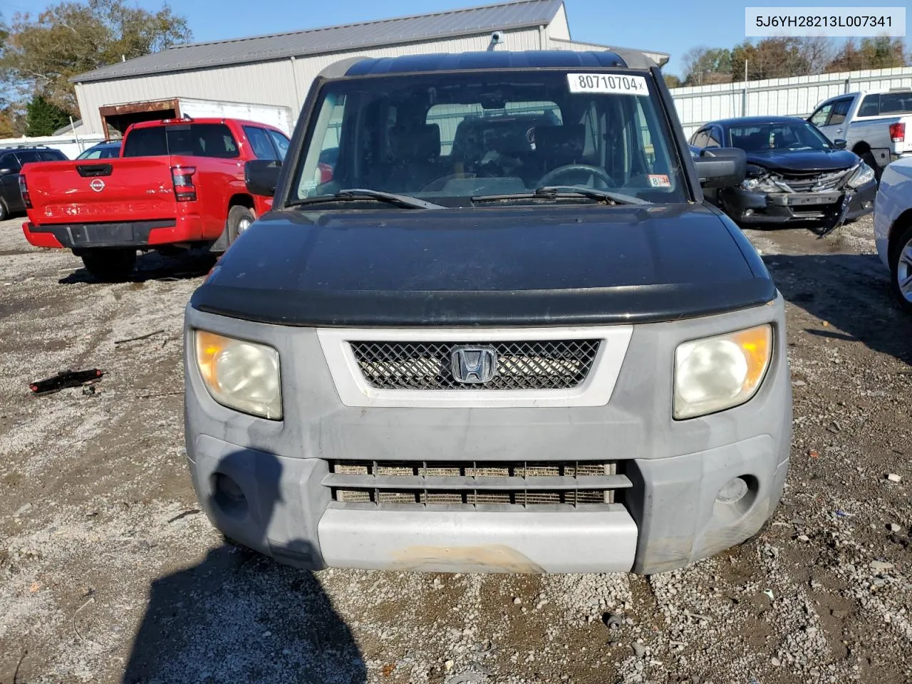 2003 Honda Element Dx VIN: 5J6YH28213L007341 Lot: 80710704