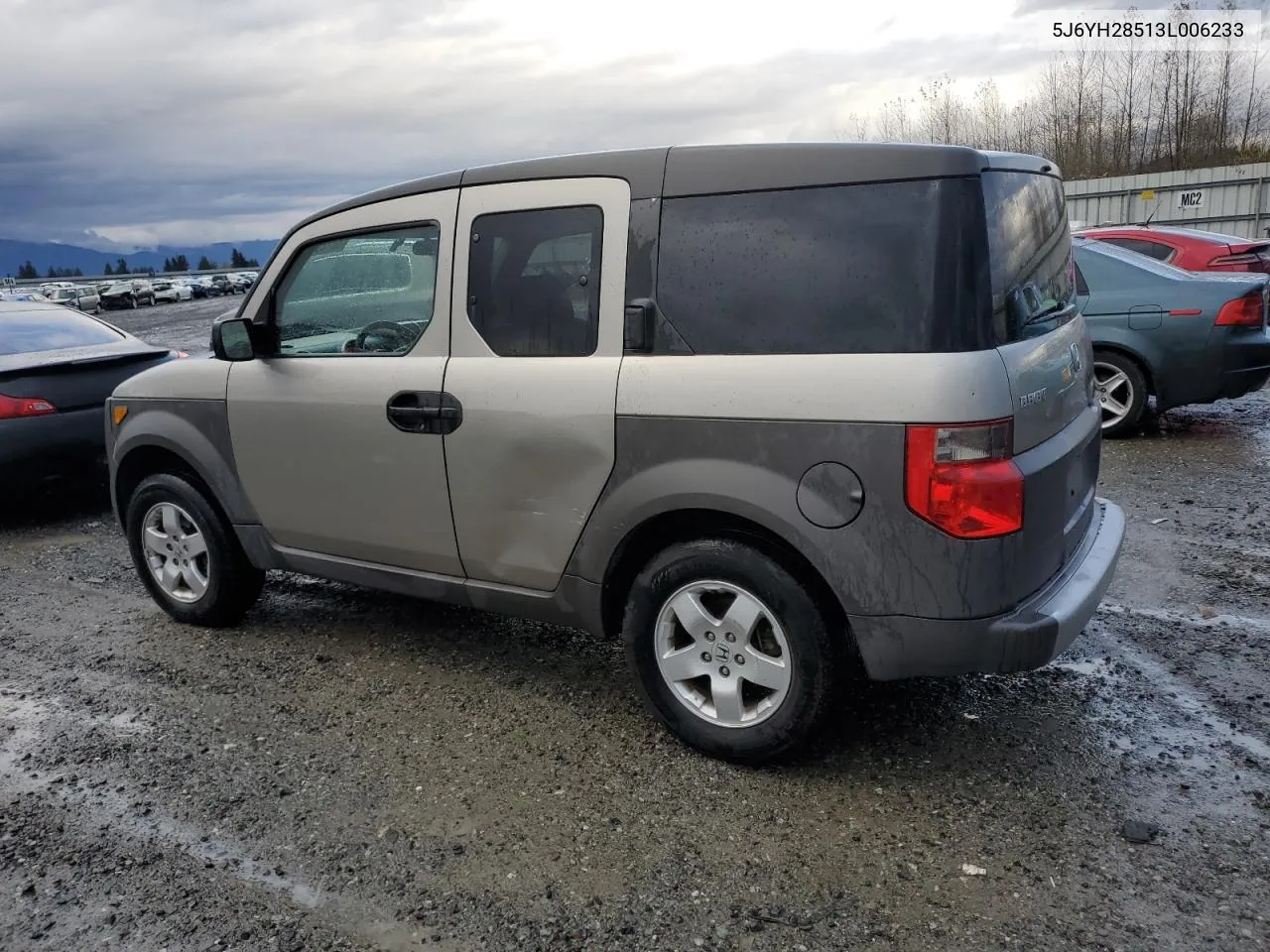 2003 Honda Element Ex VIN: 5J6YH28513L006233 Lot: 80720144