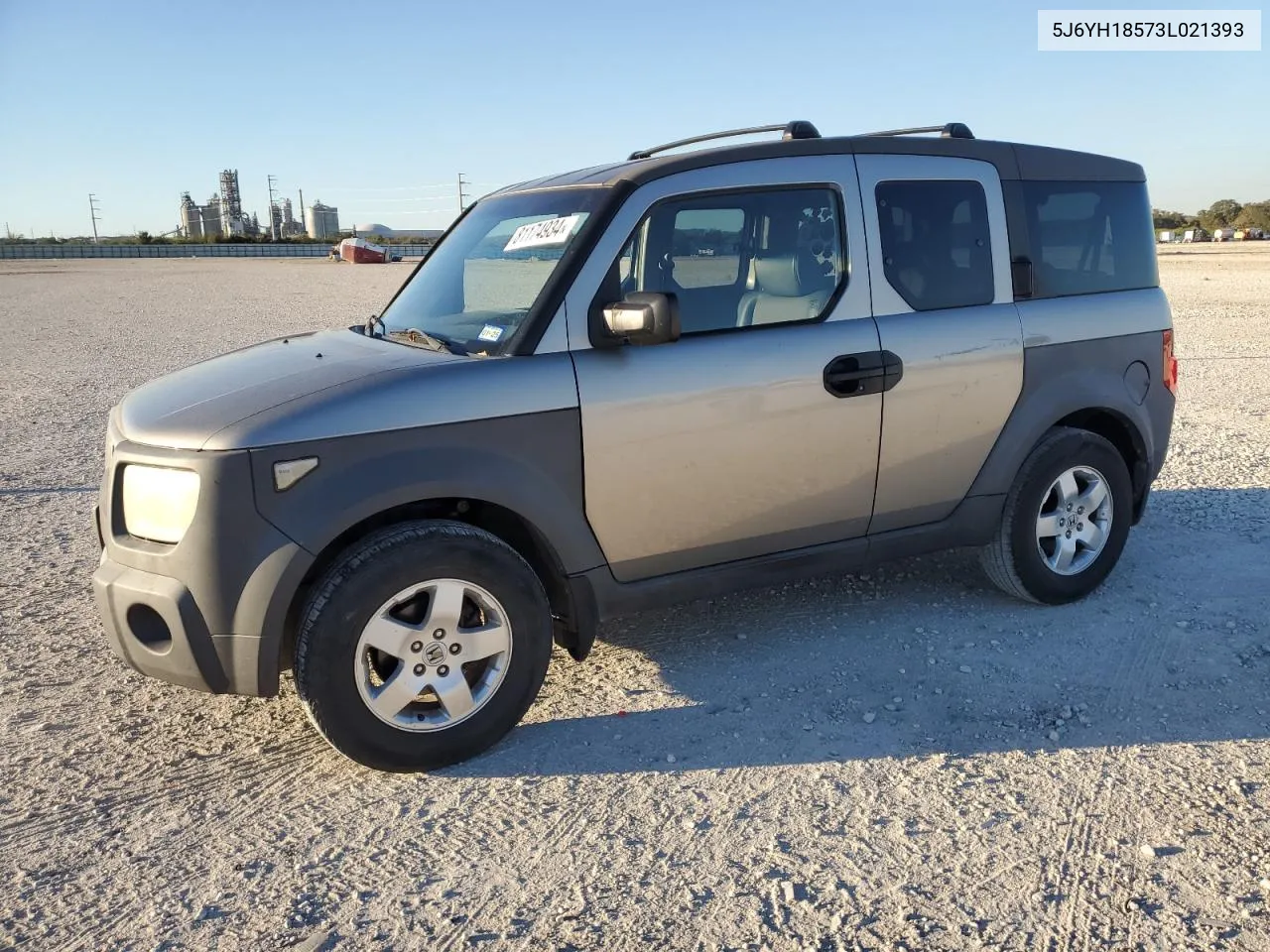 2003 Honda Element Ex VIN: 5J6YH18573L021393 Lot: 81174934